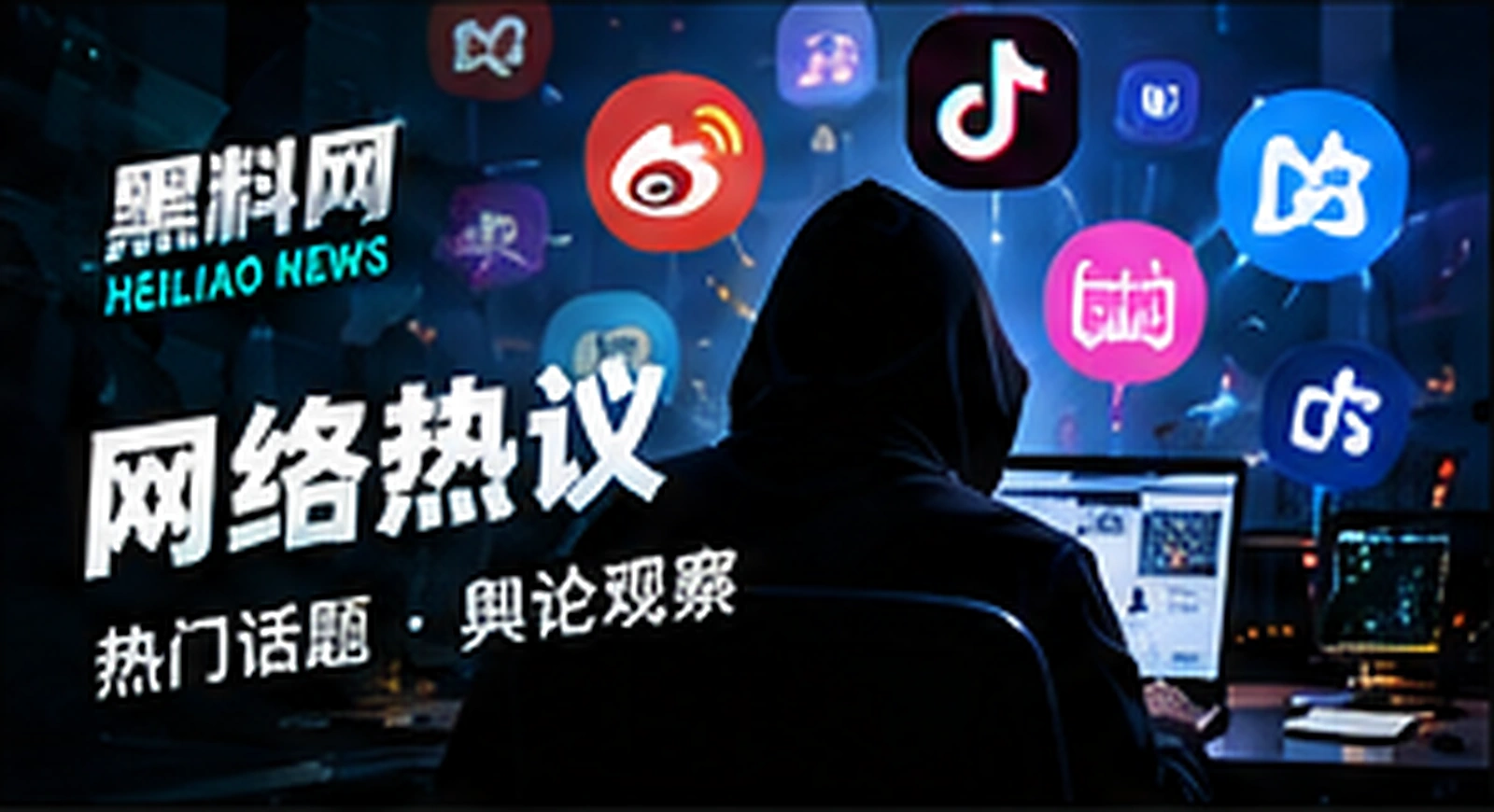 「热评为什么比原文传播得更快」主题概念配图